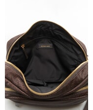 BORBONESE B-CLUB Sac bandouli&egrave;re, avec bandouli&egrave;re chocolat - Sacs pour Femme - 5