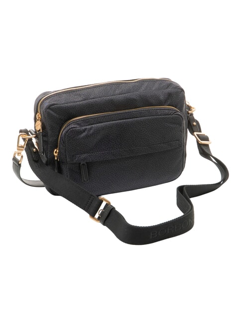 B-CLUB Sac bandouli&egrave;re, avec bandouli&egrave;re noir fonc&eacute; - Sacs pour Femme