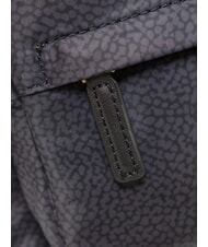 BORBONESE B-CLUB Sac bandouli&egrave;re, avec bandouli&egrave;re noir fonc&eacute; - Sacs pour Femme - 4