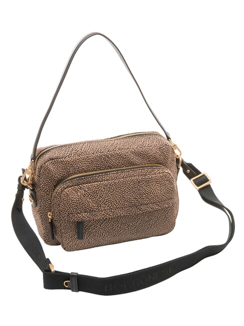 B-CLUB Sac bandouli&egrave;re, avec bandouli&egrave;re OP / NATUREL / NOIR - Sacs pour Femme