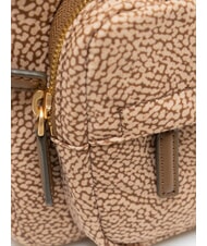 BORBONESE B-CLUB Sac bandouli&egrave;re, avec bandouli&egrave;re mer Beiger - Sacs pour Femme - 4