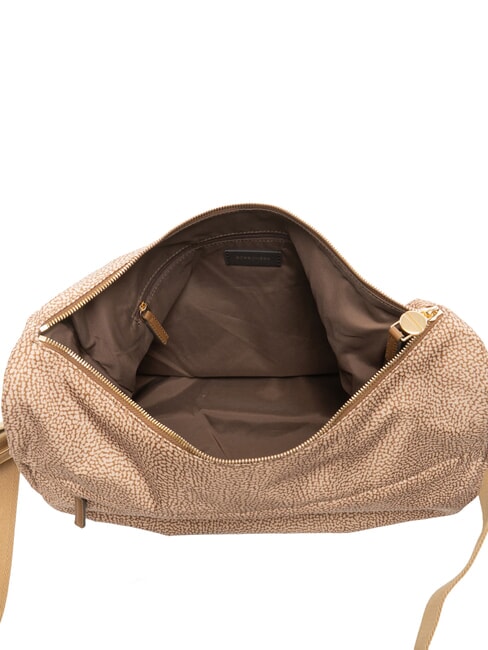 B-CLUB sac bandouli&egrave;re mer Beiger - Sacs pour Femme