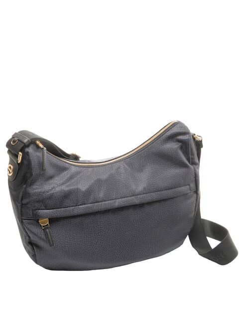 B-CLUB sac bandouli&egrave;re noir fonc&eacute; - Sacs pour Femme