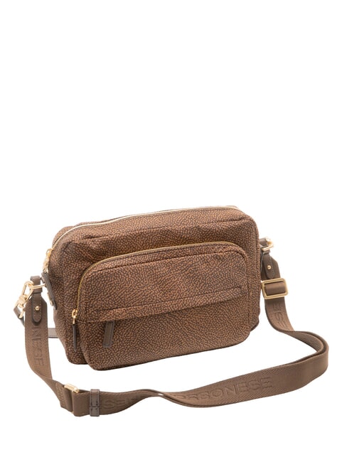 B-CLUB Sac bandouli&egrave;re, avec bandouli&egrave;re ch&acirc;taigne - Sacs pour Femme