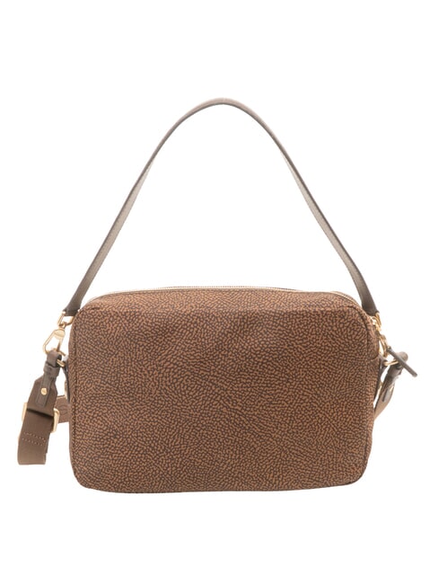 B-CLUB Sac bandouli&egrave;re, avec bandouli&egrave;re ch&acirc;taigne - Sacs pour Femme