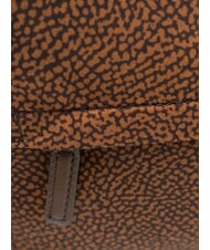 BORBONESE B-CLUB Sac bandouli&egrave;re, avec bandouli&egrave;re ch&acirc;taigne - Sacs pour Femme - 4