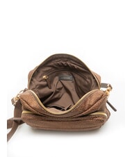 BORBONESE B-CLUB Sac bandouli&egrave;re, avec bandouli&egrave;re ch&acirc;taigne - Sacs pour Femme - 5