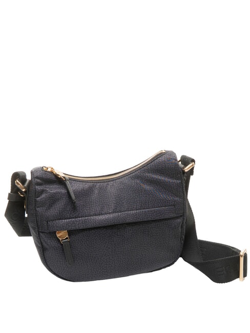 B-CLUB sac bandouli&egrave;re noir fonc&eacute; - Sacs pour Femme