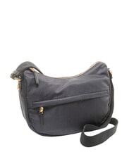 BORBONESE B-CLUB sac bandouli&egrave;re noir fonc&eacute; - Sacs pour Femme - 2
