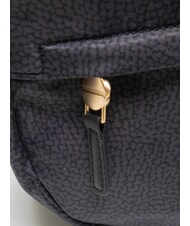 BORBONESE B-CLUB sac bandouli&egrave;re noir fonc&eacute; - Sacs pour Femme - 3