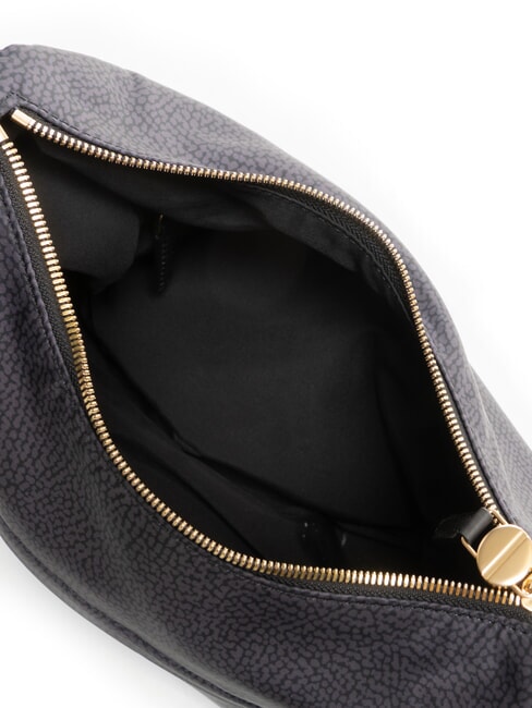 B-CLUB sac bandouli&egrave;re noir fonc&eacute; - Sacs pour Femme