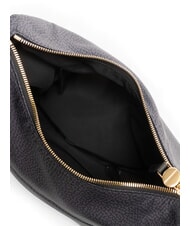 BORBONESE B-CLUB sac bandouli&egrave;re noir fonc&eacute; - Sacs pour Femme - 5