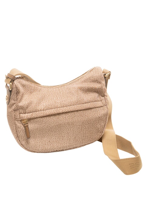 B-CLUB sac bandouli&egrave;re mer Beiger - Sacs pour Femme