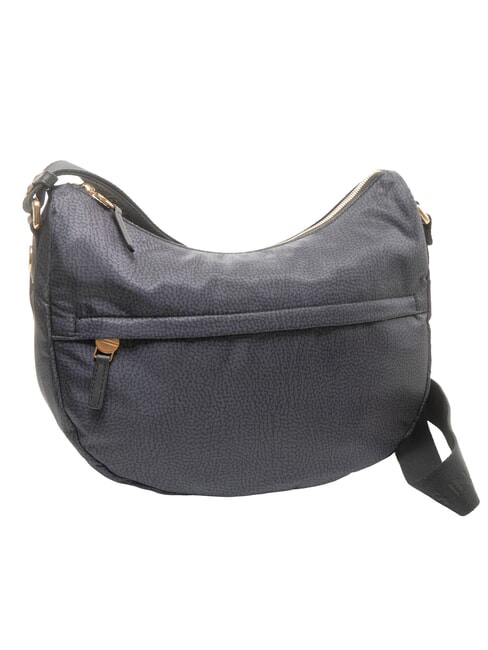 B-CLUB sac bandouli&egrave;re noir fonc&eacute; - Sacs pour Femme