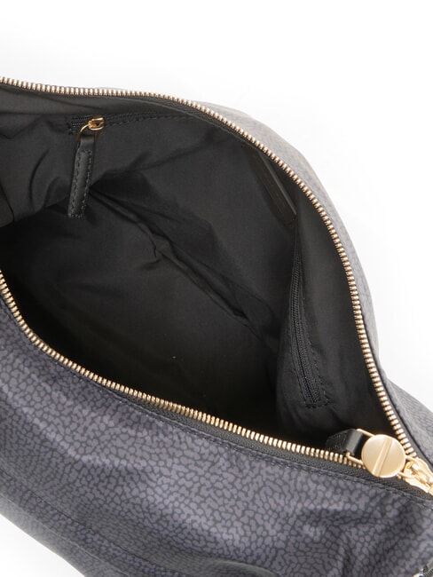 B-CLUB sac bandouli&egrave;re noir fonc&eacute; - Sacs pour Femme