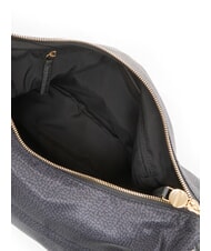 BORBONESE B-CLUB sac bandouli&egrave;re noir fonc&eacute; - Sacs pour Femme - 5