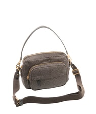 BORBONESE B-CLUB Sac bandouli&egrave;re, avec bandouli&egrave;re goudron - Sacs pour Femme - 2