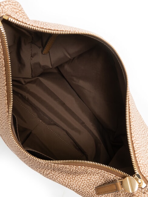 B-CLUB sac bandouli&egrave;re mer Beiger - Sacs pour Femme