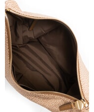 BORBONESE B-CLUB sac bandouli&egrave;re mer Beiger - Sacs pour Femme - 5