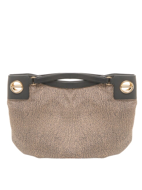 LONDON Sac &agrave; main avec bandouli&egrave;re OP / NATUREL / NOIR - Sacs pour Femme