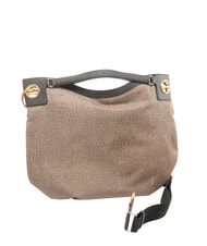 BORBONESE LONDON Sac &agrave; main avec bandouli&egrave;re OP / NATUREL / NOIR - Sacs pour Femme - 2