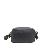 BORBONESE B-CLUB Mini sac bandouli&egrave;re noir fonc&eacute; - Sacs pour Femme - 4