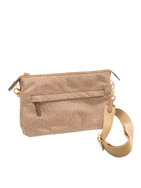 B-CLUB sac bandouli&egrave;re mer Beiger - Sacs pour Femme