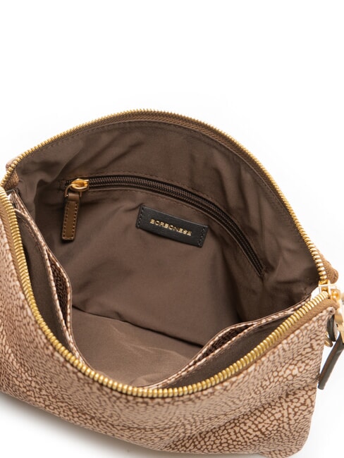 B-CLUB sac bandouli&egrave;re mer Beiger - Sacs pour Femme