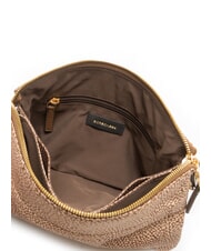 BORBONESE B-CLUB sac bandouli&egrave;re mer Beiger - Sacs pour Femme - 5
