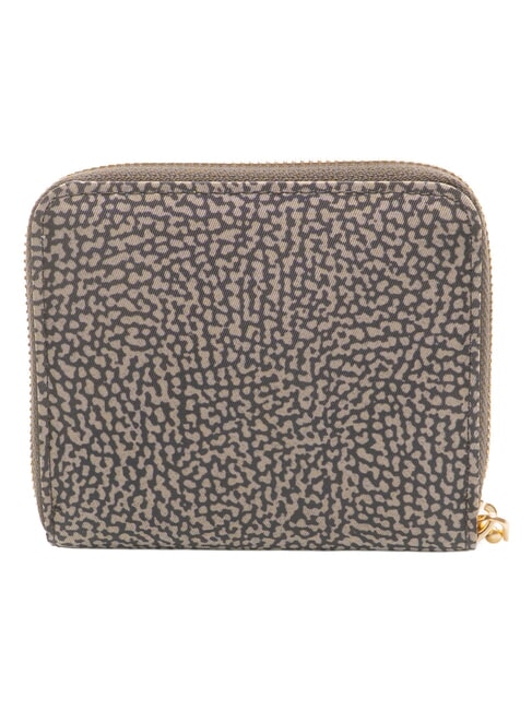 B-CLUB Petit portefeuille zipp&eacute; goudron - Portefeuilles Femme