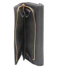 BORBONESE B-CLUB Portefeuille moyen noir fonc&eacute; - Portefeuilles Femme - 4