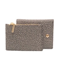 BORBONESE B-CLUB Portefeuille compact goudron - Portefeuilles Femme - 4
