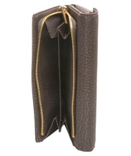 BORBONESE B-CLUB Portefeuille moyen chocolat - Portefeuilles Femme - 4
