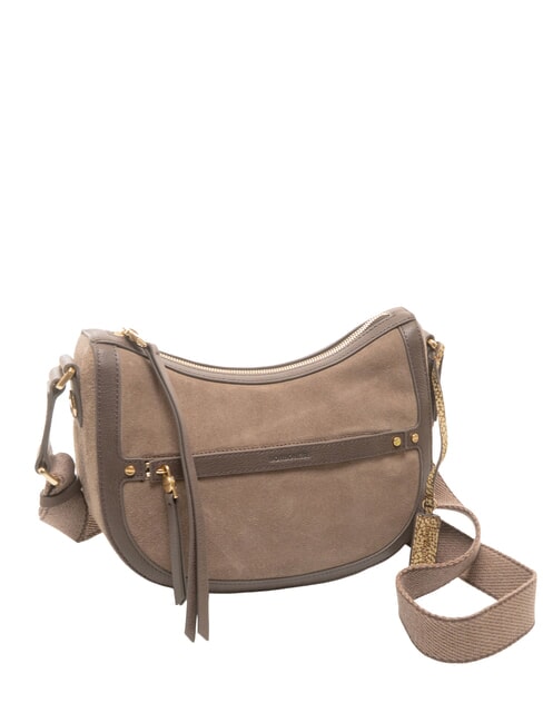 LUNA sac bandouli&egrave;re cendres/cacao - Sacs pour Femme