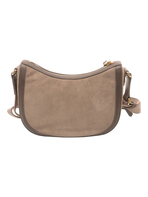 LUNA sac bandouli&egrave;re cendres/cacao - Sacs pour Femme