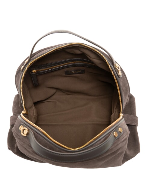 SEXY Sac &agrave; main avec bandouli&egrave;re caf&eacute;/&eacute;b&egrave;ne - Sacs pour Femme