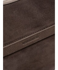 BORBONESE LUNA sac bandouli&egrave;re caf&eacute;/cacao - Sacs pour Femme - 3