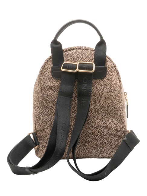 B-CLUB Sac &agrave; dos avec poche avant OP / NATUREL / NOIR - Sacs pour Femme