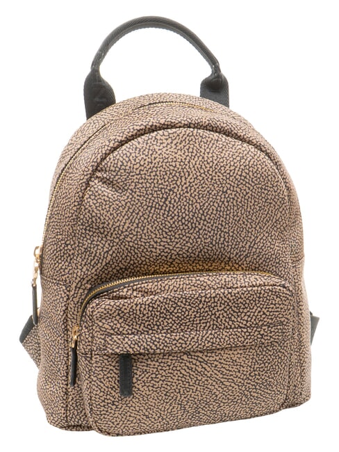 B-CLUB Sac &agrave; dos avec poche avant OP / NATUREL / NOIR - Sacs pour Femme