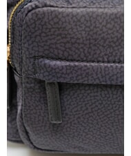 BORBONESE B-CLUB Sac &agrave; main avec bandouli&egrave;re noir fonc&eacute; - Sacs pour Femme - 4