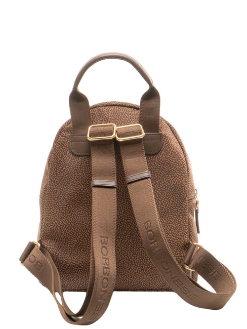 B-CLUB Sac &agrave; dos avec poche avant ch&acirc;taigne - Sacs pour Femme