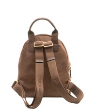 BORBONESE B-CLUB Sac &agrave; dos avec poche avant ch&acirc;taigne - Sacs pour Femme - 2