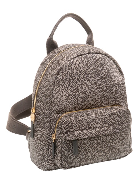B-CLUB Sac &agrave; dos avec poche avant goudron - Sacs pour Femme