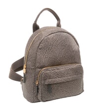 BORBONESE B-CLUB Sac &agrave; dos avec poche avant goudron - Sacs pour Femme - 4