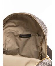 BORBONESE B-CLUB Sac &agrave; dos avec poche avant goudron - Sacs pour Femme - 5