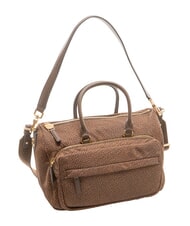 BORBONESE B-CLUB Sac &agrave; main avec bandouli&egrave;re ch&acirc;taigne - Sacs pour Femme - 2