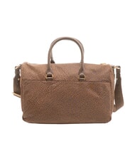 BORBONESE B-CLUB Sac &agrave; main avec bandouli&egrave;re ch&acirc;taigne - Sacs pour Femme - 4
