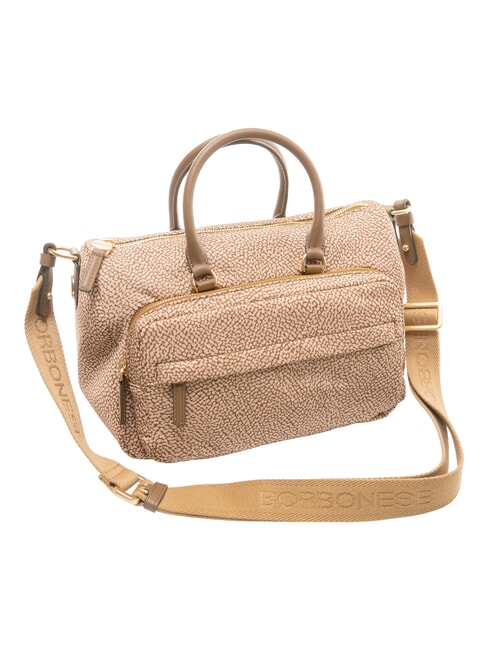 B-CLUB Sac &agrave; main avec bandouli&egrave;re mer Beiger - Sacs pour Femme