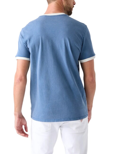 BASIC T-shirt &agrave; manches courtes, pur coton Mer nordique Multi - T-shirt
