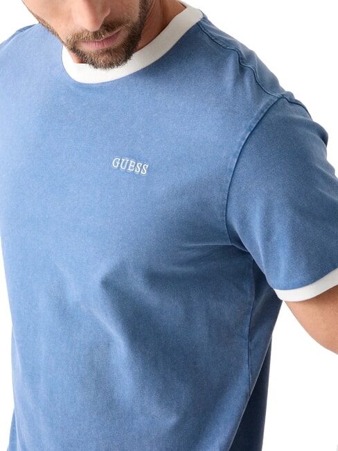 BASIC T-shirt &agrave; manches courtes, pur coton Mer nordique Multi - T-shirt